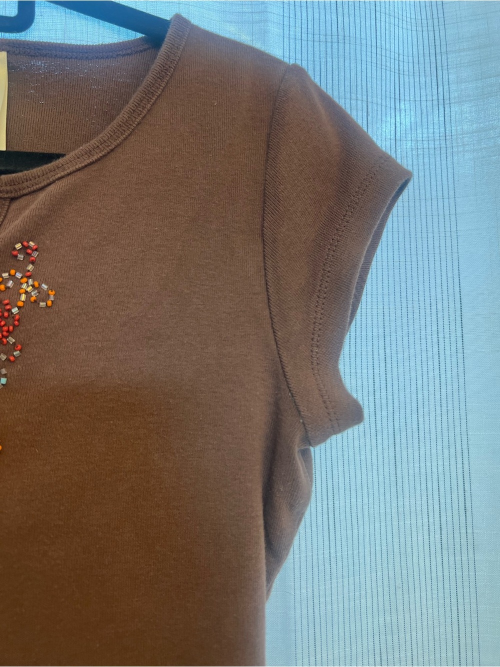 Beautiful Bead-Embellished Top! - Picture 5 of 6